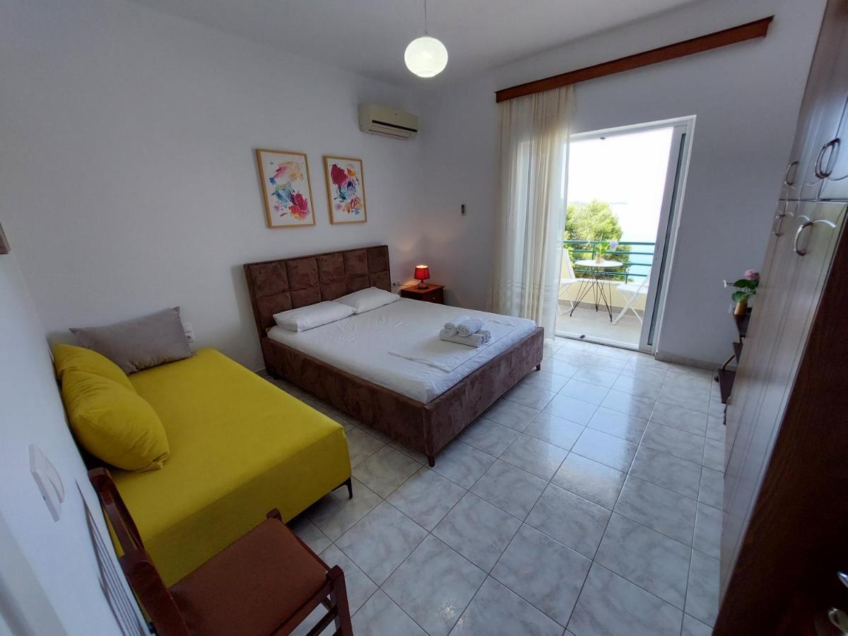 The Sun House Apartment Sarande Luaran gambar
