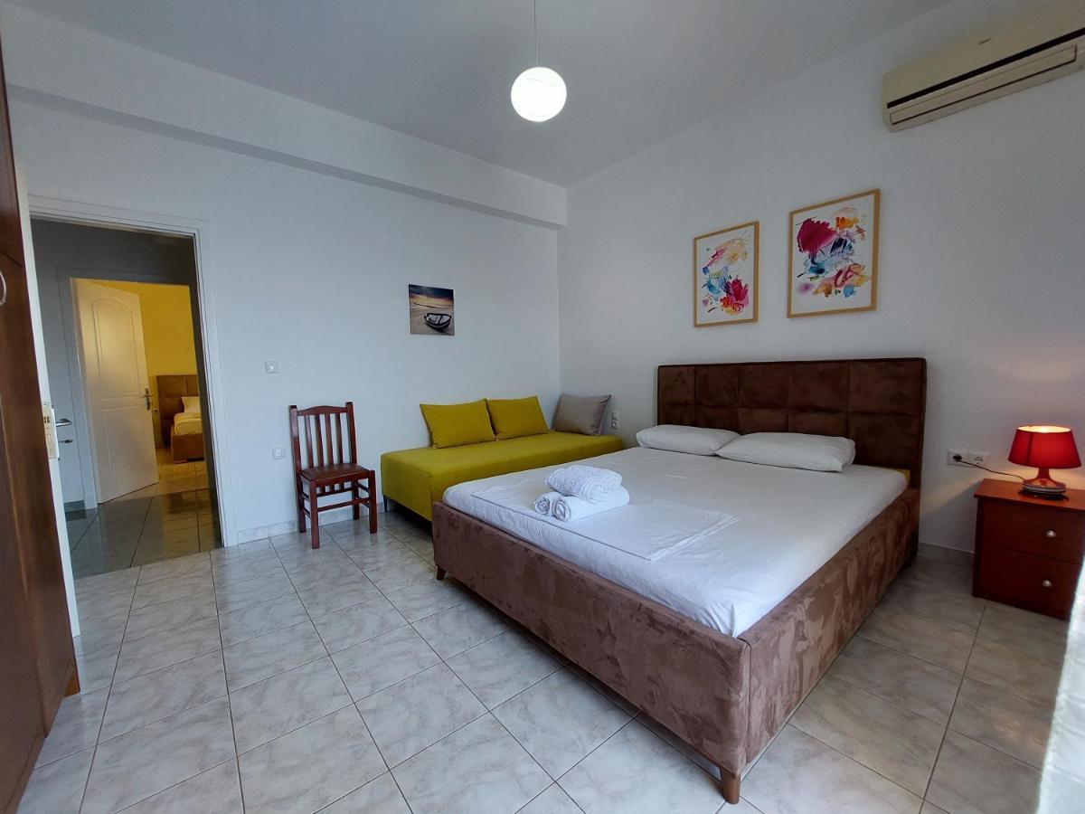 The Sun House Apartment Sarande Luaran gambar
