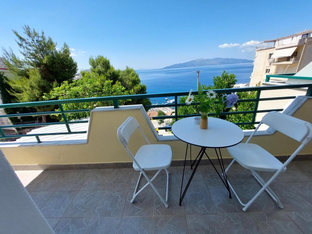 The Sun House Apartment Sarande Luaran gambar