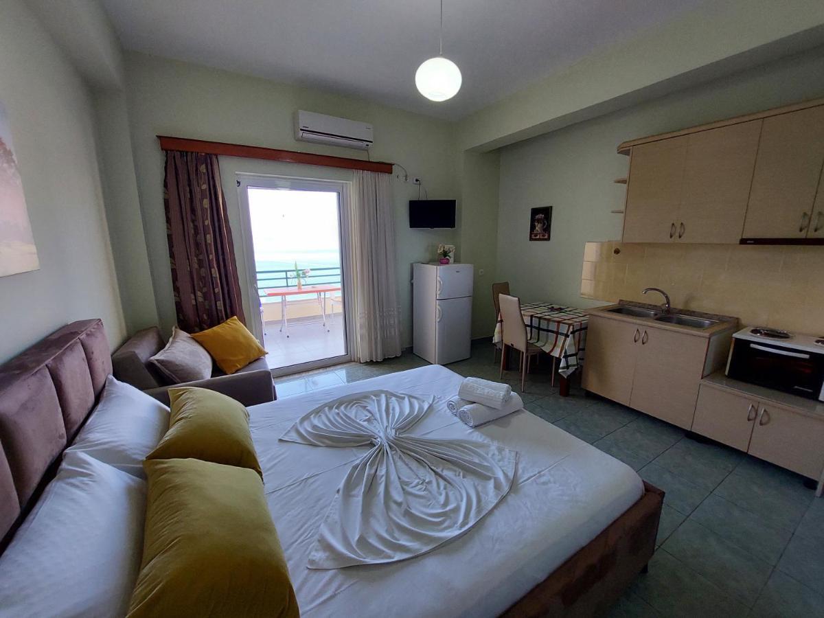 The Sun House Apartment Sarande Luaran gambar