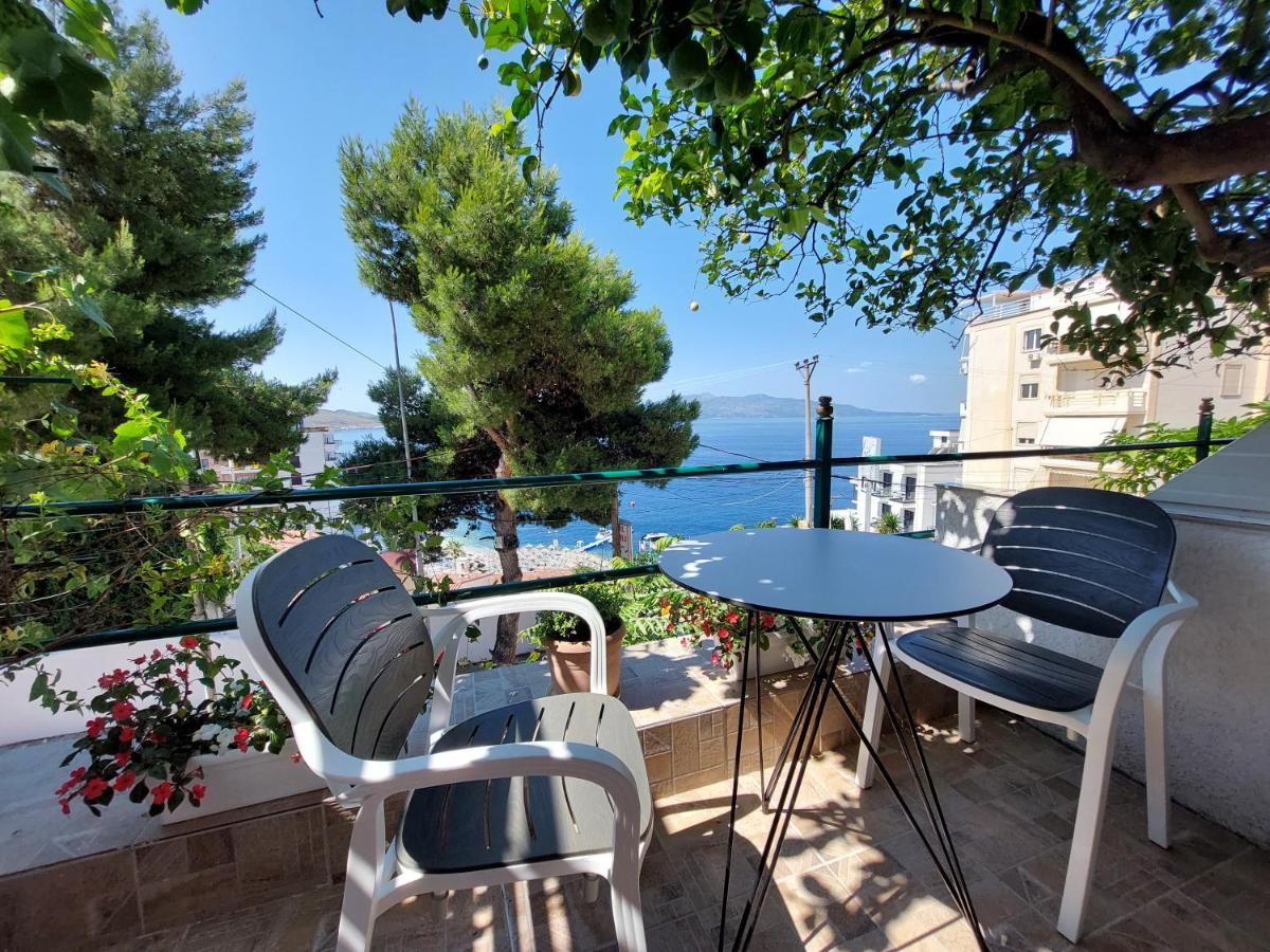 The Sun House Apartment Sarande Luaran gambar